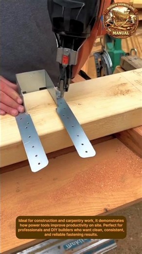 Nail Gun Bracket Installation | Fast & Strong Wood Connection Method
