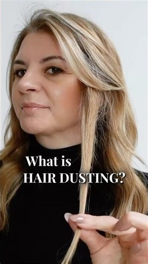 Hair dusting removes splits without losing length ✅