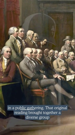 Reading of the Declaration of Independence