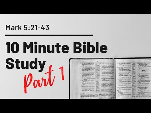 Jesus and the Bleeding Women // Mark 5:21-43 (Mark Ep. 13, Part 1)