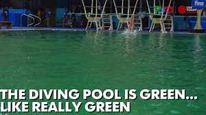 234K views · 116 reactions | Olympic diving chiefs claimed to have solved an embarrassing saga at the Games’ diving arena that turned the competition pool a deep shade of green | USA TODAY Sports | Facebook