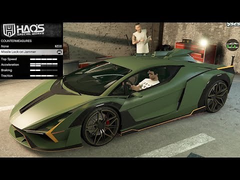 GTA 5 - NEW Vehicle Customization - Pegassi Weaponized Ignus (Lamborghini Sian)