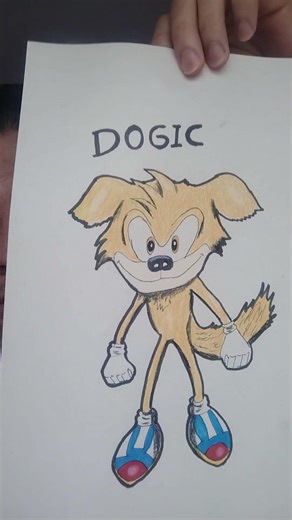 Draw a Sonic character DAY 72 of the DRAWING CHALLENGE and EXERCISE #drawings #drawpablo #sonic #...