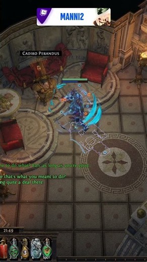 Cadiro Is Now His Best Friend! #poe #pathofexile #gaming