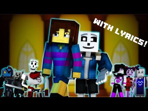 Judgement|Minecraft Undertale Animation but either CapCut lyrics|