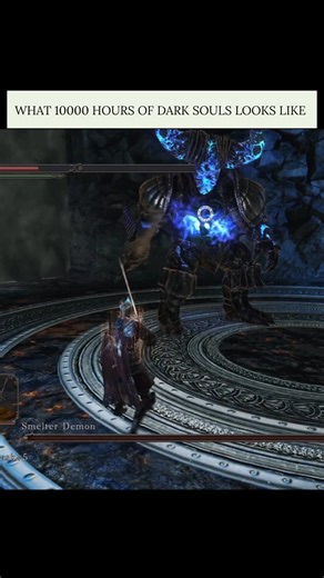 1,000 Hours of Dark Souls Skill… Summarized 🟦💀 #darksouls #eldenring #shorts