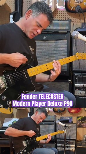 Fender Telecaster Modern Player Deluxe P90 ￼