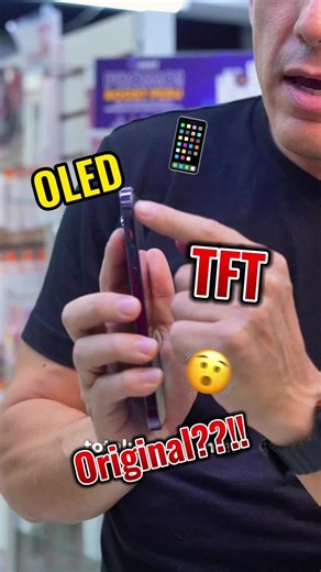 📱 ¿Te cambiaron la pantalla y ni siquiera sabes cuál te pusieron? 👀 La diferencia que nadie te explica TFT vs OLED vs Original ⚡️ La diferencia no es solo el precio. Cambian los colores, el brillo, la calidad de imagen, el consumo de batería e incluso la experiencia de uso diaria.
