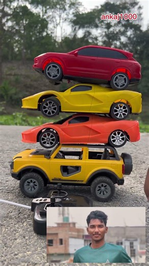 Best 4 Remote Control Car 🚘Tasting #shortsfeed