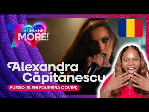 Alexandra Căpitănescu - Fuego (Eleni Foureira Cover) REACTION | Romania 🇷🇴 I #EurovisionALBM