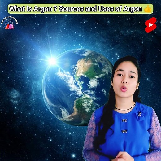 What is Argon ? Sources and Uses of Argon 🔥 | Grow more with chemistry | periodic Table | #shorts