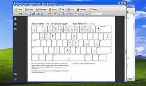 How to Type in Hebrew on US English Keyboard