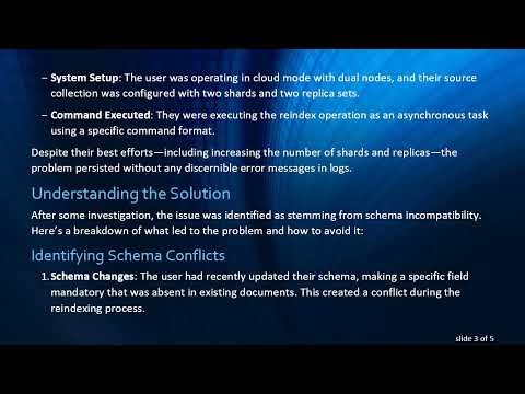 Solving Apache Solr Reindexing Issues with Large Datasets