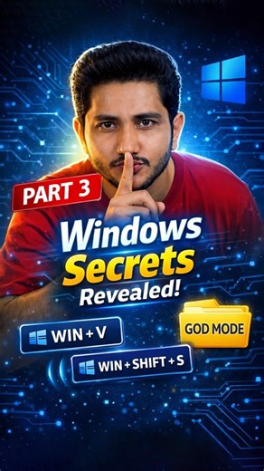 Windows 11 Secret (Part 3) Access 100s of Settings in One Place #windows11 #hacks #techtips