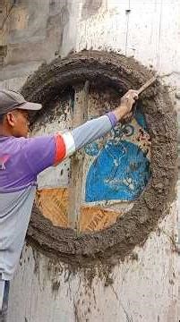 Process circular wall frame experiment #building #wall #frame #experiment #process #trending