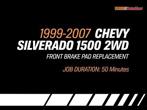 How to Change Front Brake Pads for Chevy Silverado - 1999-2007 - Make Model Series