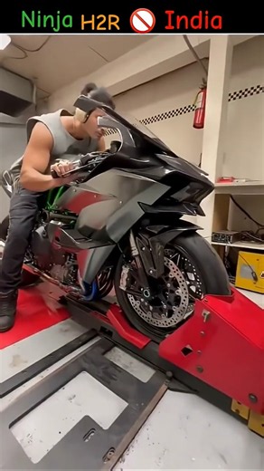 Kawasaki ninja h2r Bann in India 🚫 Why #shorts #bike