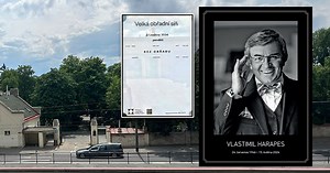 Pohřeb Vlastimila Harapese (†77): Kam vedla jeho poslední cesta