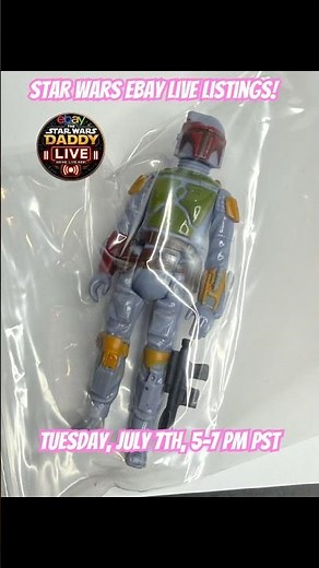 🔥 Tuesday eBay Live! 60 Star Wars Items – Complete Boba Fett, Sabers & More!
