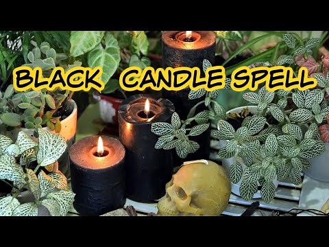How To use a Black Candle Magic Spells for Protection & Negative Energy | Black Candle Magic Spells