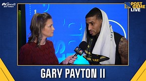 Gary Payton II dissects his exclamation dunk in Warriors' win over Thunder | NBC Sports Bay Area / California