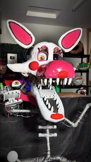 Real MANGLE Animatronic! #fnaf #fivenightsatfreddys #mangle