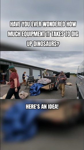 Can't look for fossils or dig for dinosaurs without the right equipment! 🦖🦕⚒️