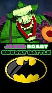Lego Batman 2: DC Super Heroes | Joker Robot SUBWAY BATTLE