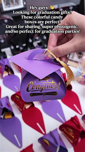 Adorable Graduation Cap Candy Boxes for 2026