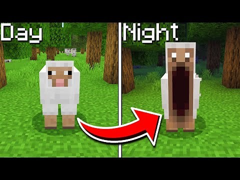 Minecraft Screaming Sheep Appear At NIGHT...