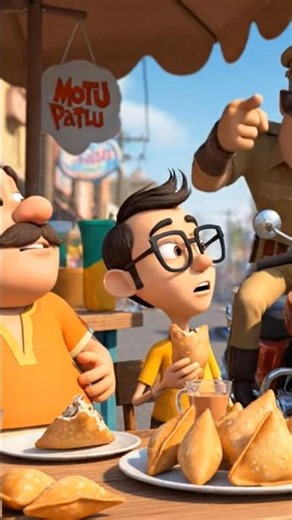 Motu Patlu VS Jon tha Don #funny #comedy #youtube #motupatlu #shots