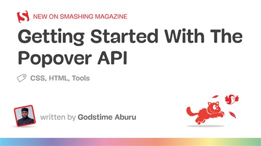 Getting Started With The Popover API — Smashing Magazine