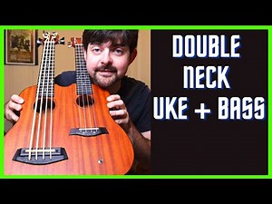 Double Neck Bass + Ukulele Demo and Review