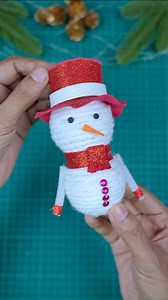 DIY Handmade Snowman ⛄✨Cute & Easy Christmas Craft Idea | Creative Art & Craft Ideas