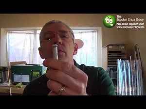 How to Fit and Shape a Mushroom Snooker Tip