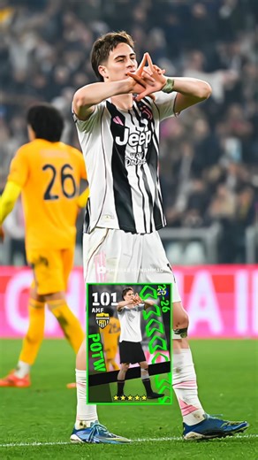 Kenan Yildiz 🤍 POTW Card #efootball2026 #efootball #efootball2026mobile