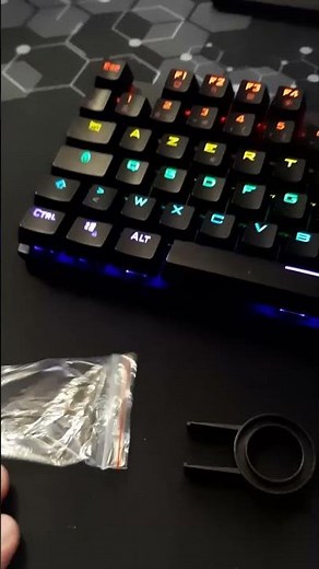 Retirer les touches du Mercury TKL de The G Lab