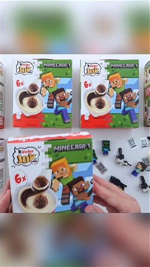 NEW Minecraft Kinder Joy – Let’s Test It