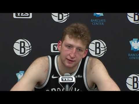Danny Wolf PostGame Interview | Utah Jazz vs Brooklyn Nets