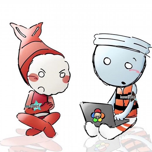 Whats your computer password? Meme ll #dandysworld ll finn and shrimpo ll dandys world animation