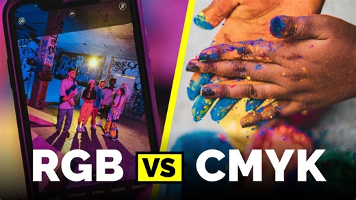 RGB vs CMYK the colour difference every artist must understand