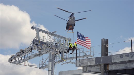 A majority of the towers for the new Explorer Gondola are now installed, forming the backbone of what will become a high-capacity, scenic gateway to the slopes. This complex operation involved precision helicopter placement across rugged terrain, with expert coordination between pilots and construction crews. Together, they’ve built the foundation for a gondola system designed to move over 3,200 skiers per hour—delivering comfortable rides and stunning views of Lone Peak. We’re proud to be creat
