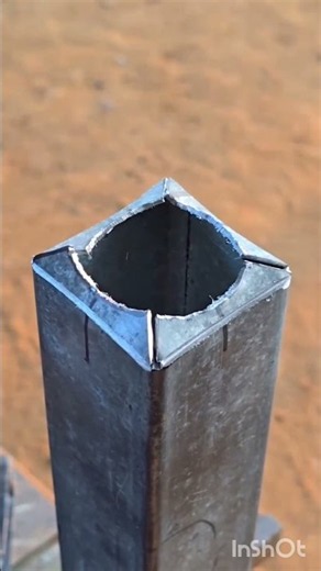How to Join Square Pipe & Round Pipe Perfectly