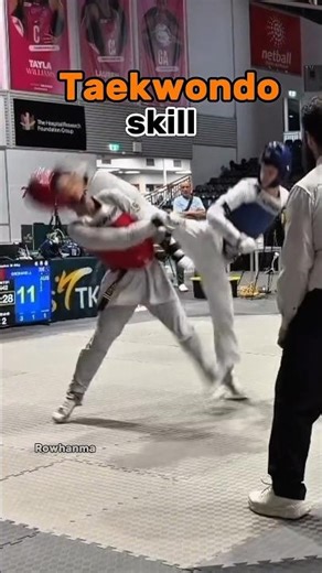Master Taekwondo Kicks FAST! 🥋 #shortvidoe