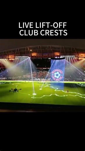 13 Flying LED Screens at Scottish Premiership Opening | Drone Display #ledscreen #flying