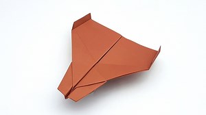 How To Fold A Paper The Desert Eagle Airplane | Origami Tutorial Starfighter Paper Concord Airplane #PaperAirplaneTutorial #OrigamiPaper #DiyPaperPlane | Entertaining Arts