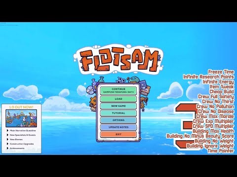 FLOATSAM Gameplay + CHEAT ENGINE | Update Table [#3]