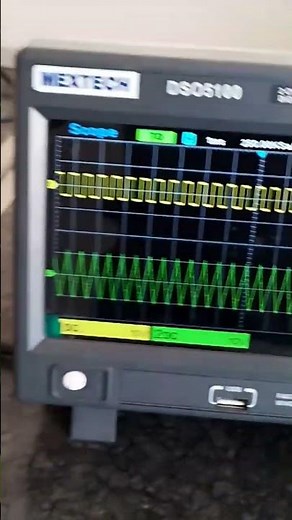 integrator circuit using op amp 741 #anshuman panel_16 ECE lab