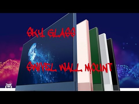 SKY GLASS ON PULL OUT WALL MOUNT FROM AMAZON