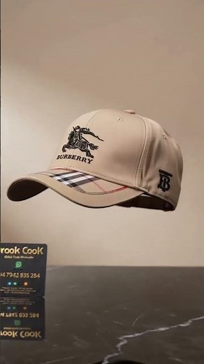 Brook Cook's review of a Burberry plaid baseball cap